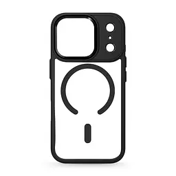 Чехол Apple iPhone 17 Pro, Unit MagSafe, черный, прозрачный, магсейф, противоударный, магнитный, панель-накладка с поддержкой MagSafe, с поддержкой беспроводной зарядки, TPU+PC, защита всего корпуса, ударопрочный, ArmorStandart (ARM87910)