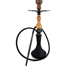 Кальян KARMA HOOKAH 0.1 Yellow (Craft Black Matt) - мініатюра 2