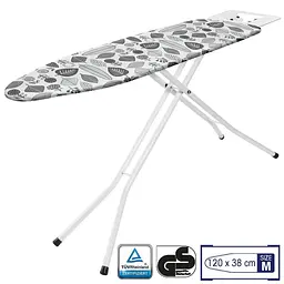Дошка для прасування Casa Si Superstandard Basic 120x38 White/Grey Trees (CS95150E290), Білий - мініатюра 2