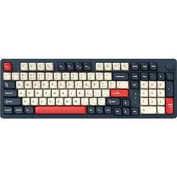 Клавіатура GamePro Asgard Drakkar Keychron Super Red Switch Wireless/Bluetooth/USB Blue бездротова (MK305BL)