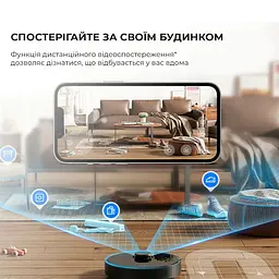 Робот-пилосос Dreame D10s Pro чорний - мініатюра 6