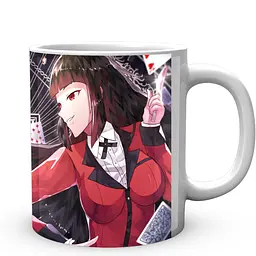 Кухоль GeekLand Kakegurui Шалений Маніяк red jackets KI.02.02 330 мл білий - мініатюра 2