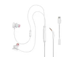 Навушники з мікрофоном JBL Quantum 50C White (QTUM50CWHT) - мініатюра 6
