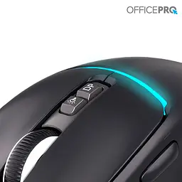 Bluetooth миша OfficePro M468B Wireless/Bluetooth Silent Click Black (M468B) UA - мініатюра 5