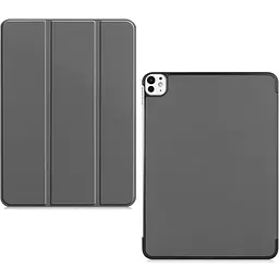 Чохол-книжка BeCover Smart Case для Apple iPad Pro 11" M4 2024 Grey (711625) - мініатюра 4