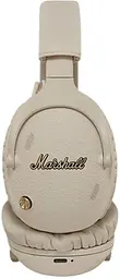 Навушники з мікрофоном Marshall Monitor III A.N.C Cream (1009077) - мініатюра 5