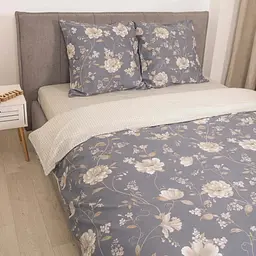 Постільна білизна сімейна Viluta Сатин Twill 629-S 210х143х2 см - мініатюра 2