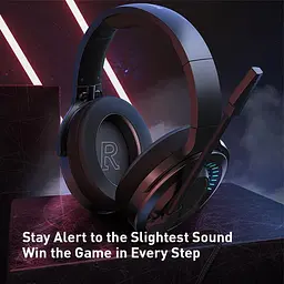 Дротові навушники Baseus Gamo Immersive Virtual 3D Game headphone (PC) D05, USB, 2m, black - мініатюра 10