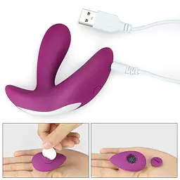 Вібратор Lovetoy O-Sensual Remote Ride 9 см фіолетовий - мініатюра 8