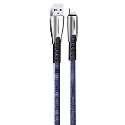 Кабель ColorWay USB-Lightning 2.4А 1 м Blue - мініатюра 3