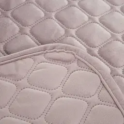 Покривало ТЕП Velour Ромб круглий Elderberry 180x240 см попелясто-рожевий (4-00516_33954) - мініатюра 6