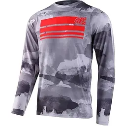Велоджерсі Troy Lee Designs Skyline LS Jersey Blocks Cement L (1106-341910004)