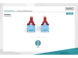 Патч-корд Digitus DK-1512-030/R - мініатюра 2
