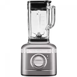Блендер KitchenAid Artisan K400 1,4 л 5KSB4026EMS зі скляним стаканом срібний медальйон