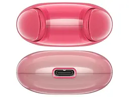 Навушники Acefast T9 Crystal Honey Pomelo Red (6974316282532) - мініатюра 4