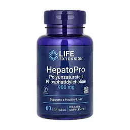 Витаминно-минеральный комплекс Life Extension Фосфатидилхолин, 900 мг, HepatoPro, 60 гелевых капсул (LEX-13936)