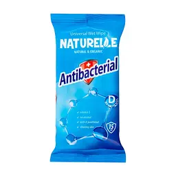 Вологі серветки Naturelle Антибактеріальні з д-пантенолом 15 шт. (4820207590168)