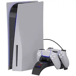 Заряджання для джойстиків PS5 DualSense — зарядна станція Ipega 745016 - мініатюра 4