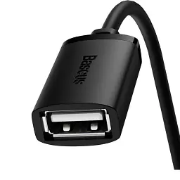 Кабель-подовжувач Baseus AirJoy Series USB2.0 Extension Cable 1.5m B00631101111-00 Black - мініатюра 4