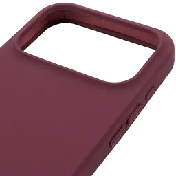 Чохол Silk Full Protective (AA) NO LOGO для Apple iPhone 17 Pro Max / 18 Pro Max (6.9") Бордовий / Plum - миниатюра 4