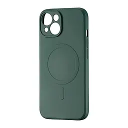 Чохол TPU with MagSafe Protected Camera iPhone 15 Dark Green