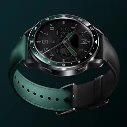 Ремінець шкіряний Tamister для годинника Xiaomi Watch 2/ 2Pro/ S4/ S3/ S2/ S1 22 мм Black-green - мініатюра 5