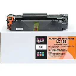 Картридж тон. NEWTONE для HP LJ P1102/M1132/M1212 Canon 725 аналог CE285A Black ( 2000 ст.) (LC48E)