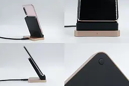 Бездротовий зарядний пристрій Xiaomi Wireless Charging Stand 50 W (MDY-12-EN, BHR6094GL) - мініатюра 2