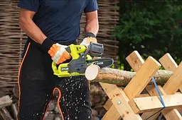 Акумуляторна ланцюгова пилка Ryobi ONE+ RY18CS20A-0 18В без АКБ та ЗП (5133005414) - мініатюра 9