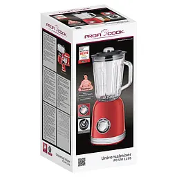 Блендер стаціонарний PROFI COOK PC-UM 1195 Red - мініатюра 5