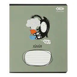 Зошит ZiBi предметний CRAZY CAT 48 аркушів клітинка, хімія (ZB.1703-04) - мініатюра 1