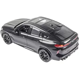Машинка Rastar BMW X6 1:14 Чорний - мініатюра 6