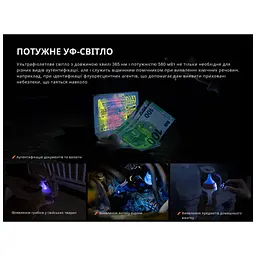 Ліхтар Fenix E06R сірий (E06RGray) - мініатюра 2