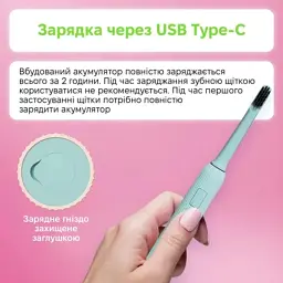 Електрична зубна щітка Enchen Mint5 Sonik Blue (MINT5-B) - мініатюра 6