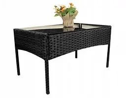 Набір садових меблів GardenLine Reno Black - мініатюра 8