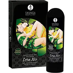Збуджуючий гель для пар Shunga Lotus Noir 60 мл з вітаміном Е і рослинним гліцерином