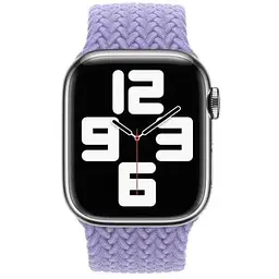 Ремінець CasePro Braided Solo Loop English Lavender Size M для Apple Watch 45mm/44mm/42mm - мініатюра 2