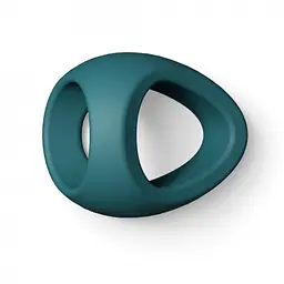 Ерекційне кільце Love To Love Flux Ring Black Teal Me 3 см бірюзовий - мініатюра 6