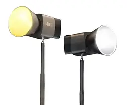 Монохроматичний освітлювач Luxceo P40W COB LED для фотостудії - мініатюра 3