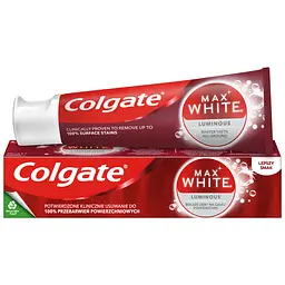 Зубна паста Colgate Max White Luminous відбілююча безпечна для емалі 75 мл - мініатюра 5