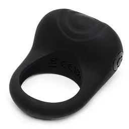 Віброкільце Fifty Shades of Grey Sensation Vibrating Love Ring 6.5 см чорний - мініатюра 7