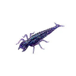 Силікон FishUP Diving Bug 2" #060 Dark Violet/Peacock & Silver (8 шт/уп)