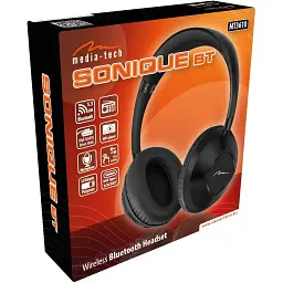 Гарнітура Media-Tech Sonique DS-2 Bluetooth+35 мм Li-Pol Black - мініатюра 2