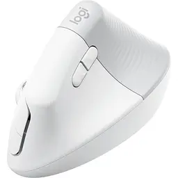 Бездротова миша Logitech Lift Bluetooth Vertical Ergonomic White USB (910-006496) - мініатюра 6