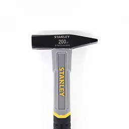 Молоток слюсарний Stanley Fiberglass DIN, зі скловолоконною прогумованою ручкою, m=200 г DW (STHT0-51906) - мініатюра 3