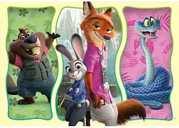 Пазл Clementoni SuperСolor: Зоотрополис 2, Disney (SuperСolor - Disney Zootropolis 2 Puzzle - 104 pcs.), 104 ел. (25081) - мініатюра 2