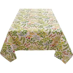 Скатертина водовідштовхувальна Lefard Home Textile Willow verde 140х180 см (715-305) - мініатюра 4