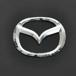 Емблема для Mazda 626 пластикова 85 x 65 мм