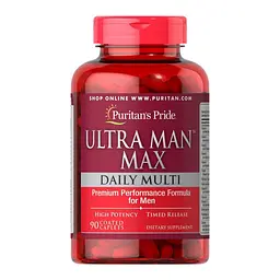 Мужские мультивитамины Ultra Man Max 90caps
