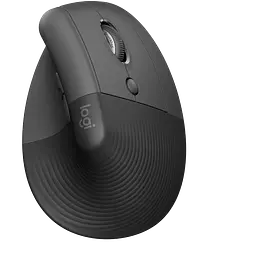 Миша вертикальна бездротова Logitech Lift Graphite (910-006494)
